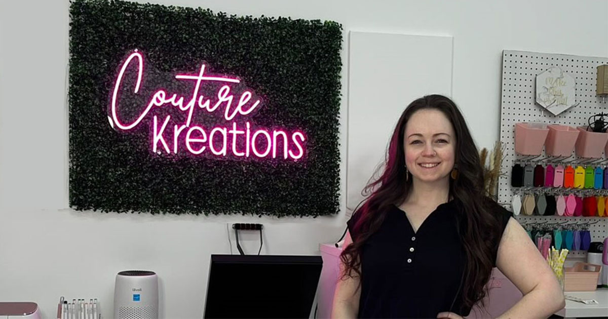 Kylee Salva, owner of Couture Kreations
