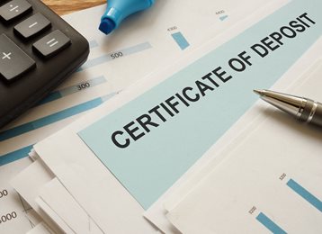 Certificate of Deposit Paperwork