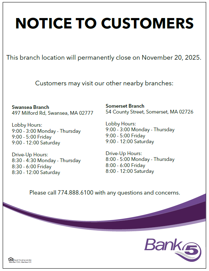 Bristol Closure Notice